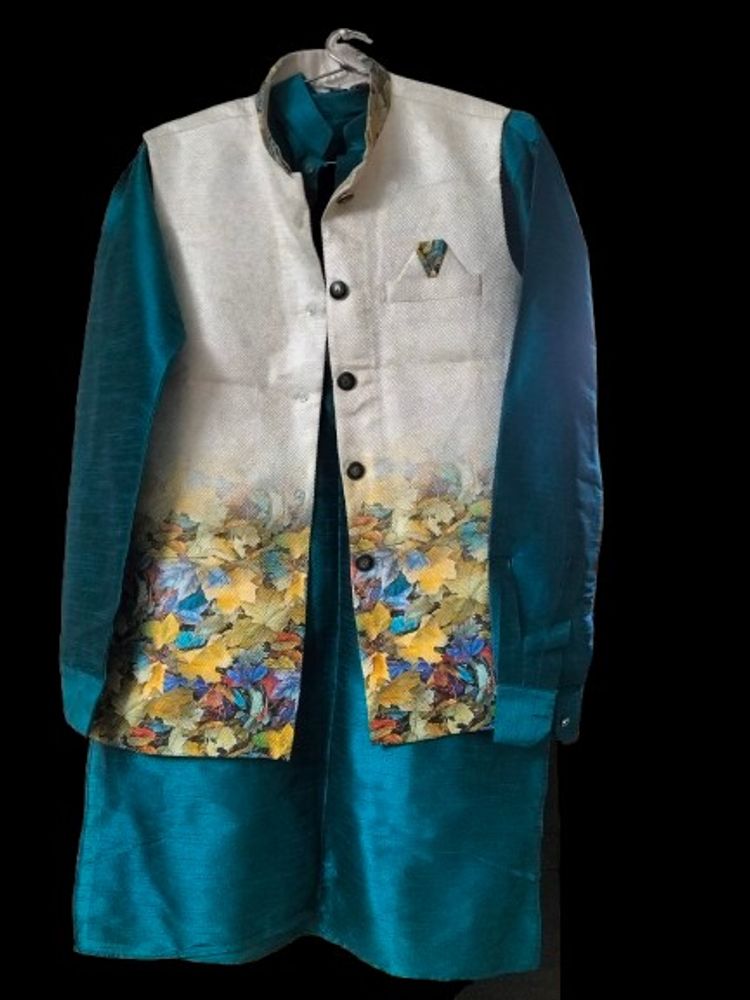 Kurta With Coat And Pants