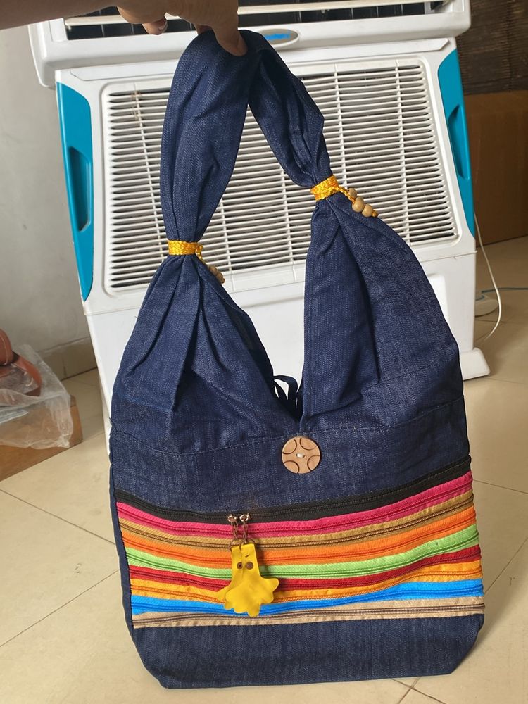 New Denim Jhola Style Bag