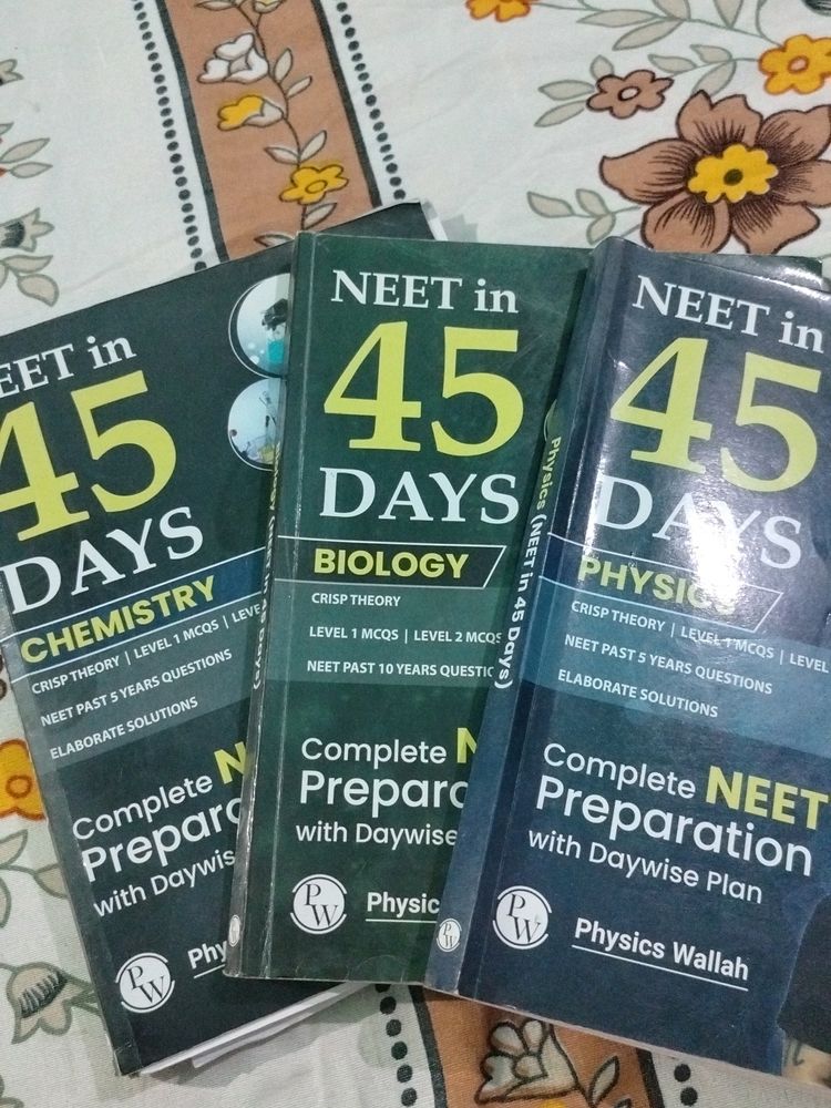 Neet In 45 Days Pw Phy Chem Bio