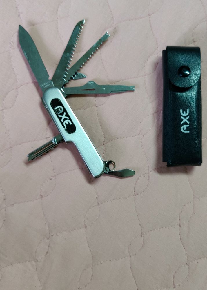 AXE Swiss Knife With Cover.. as in Picture