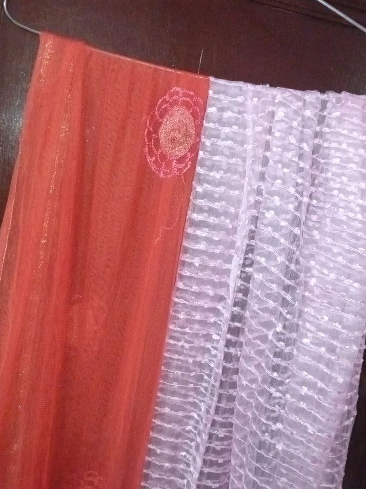 Net Dupatta - 2 Different Colours