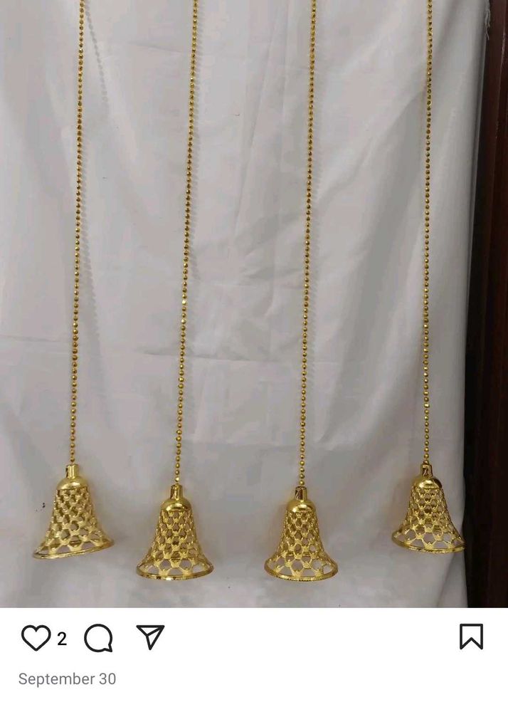 Golden Hanging Bells