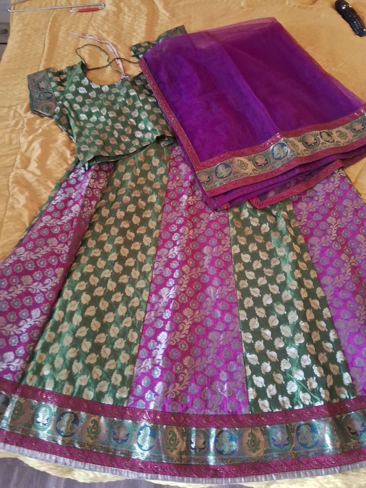 Lehanga Choli Set South Indian Style