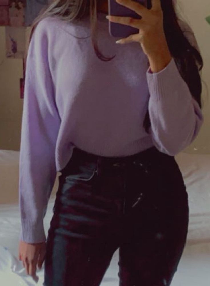 monsoon perfect 💗h&m purple sweater