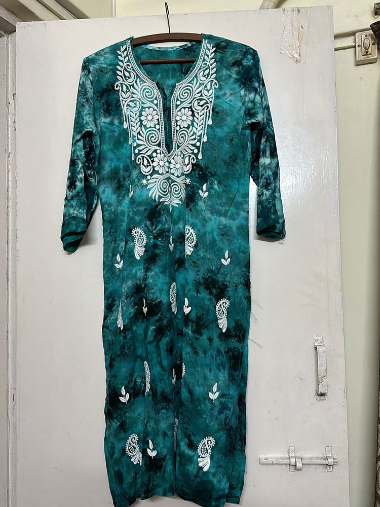 Cotton Chikankari Kurta