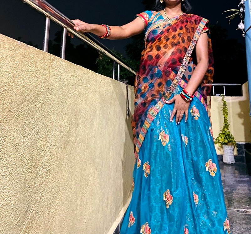 Best Price 👉Customized  Half saree👈