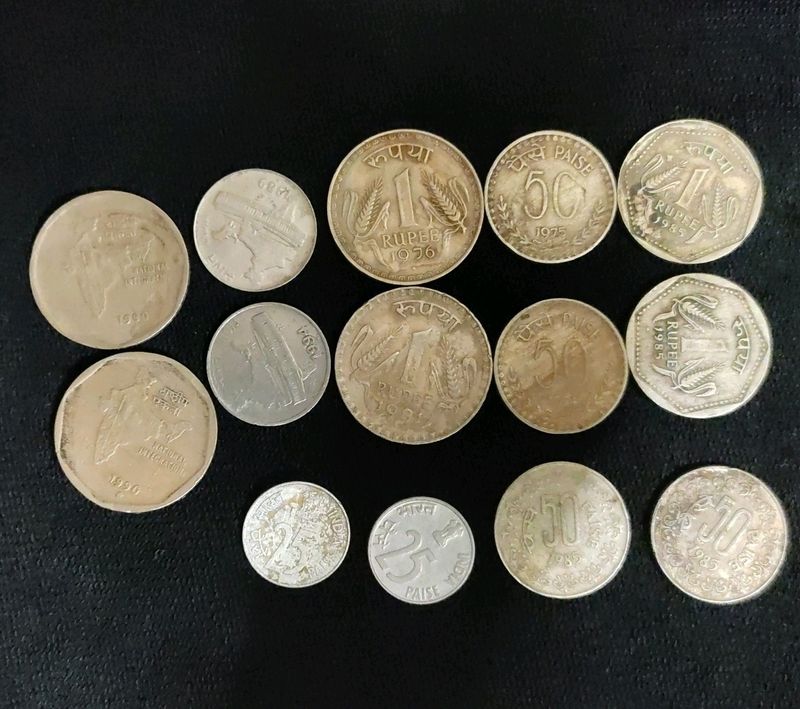 14 Old Coins