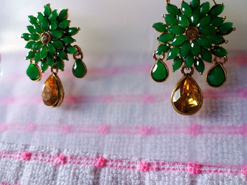 Stone Studded Earrings