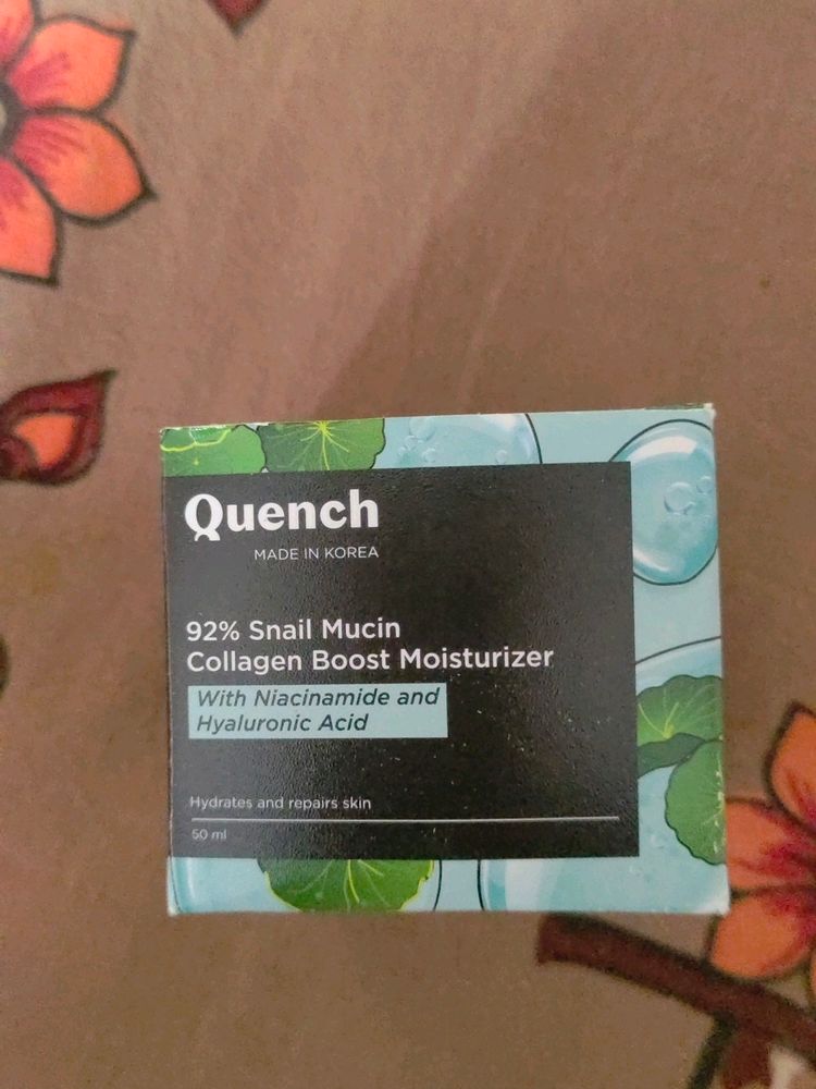 Quench 92% Snail Mucin Collagen Boost Moisturizer