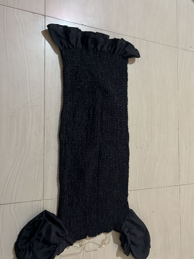 Black Mini Dress Xs Size