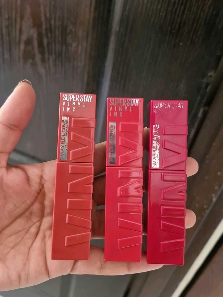 Maybelline Vinyl Ink Lispticks