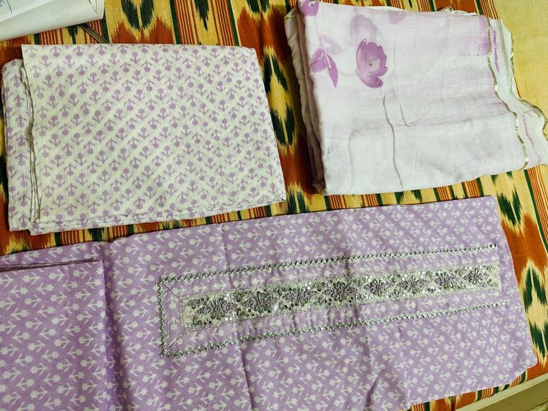 Lavender Kurta Set