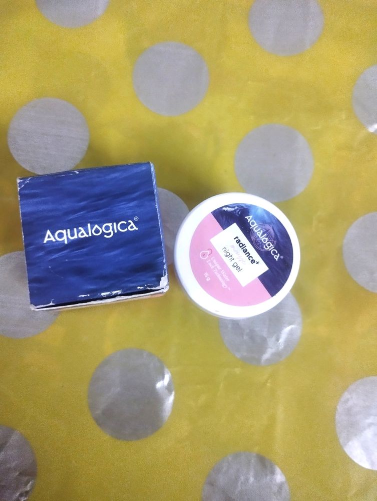 Aqualogica Radiance+ Mousse Night Gel, 15g