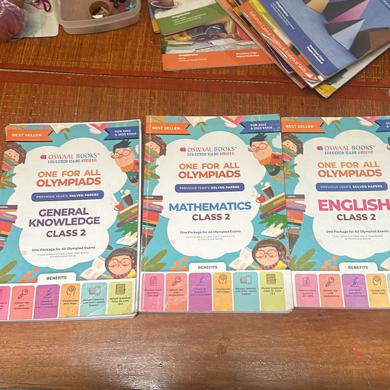 Olympiad Grade 2 Practice Workbooks Form Oswal