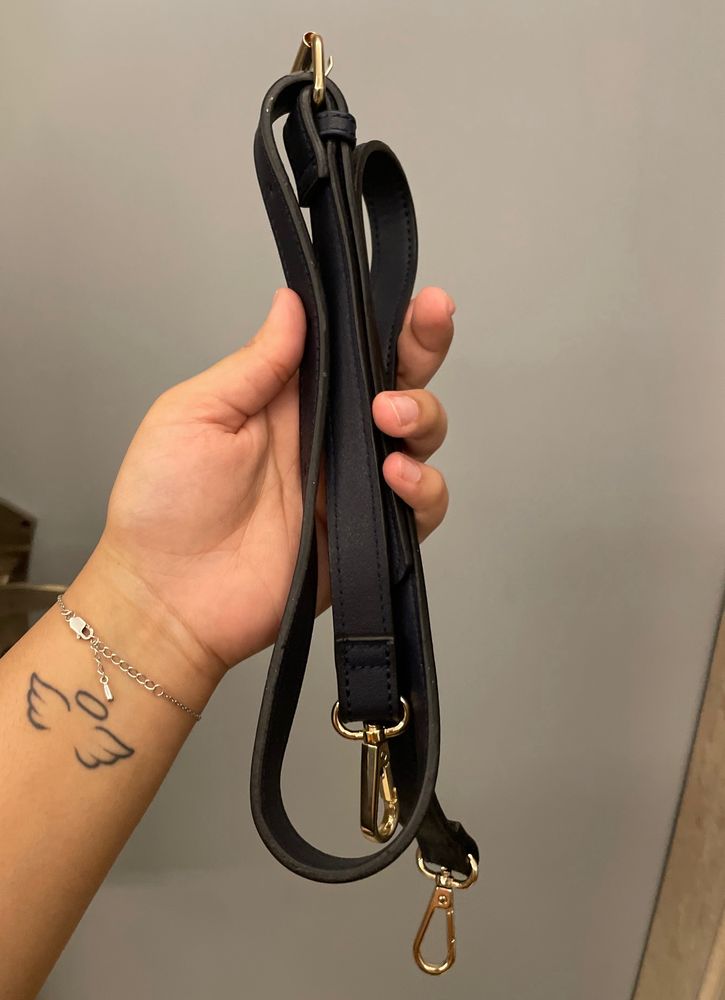 Black Strap For Sling Bags/ Handbags