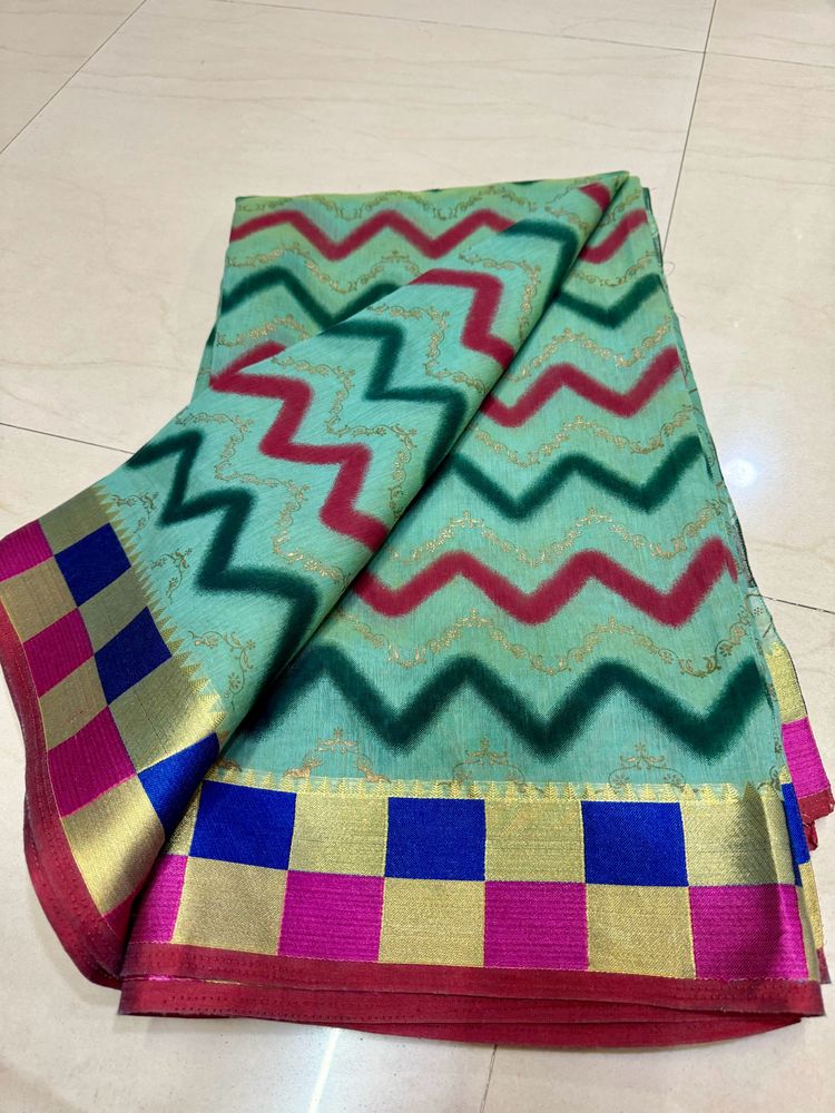 Zig Zag Saree😍