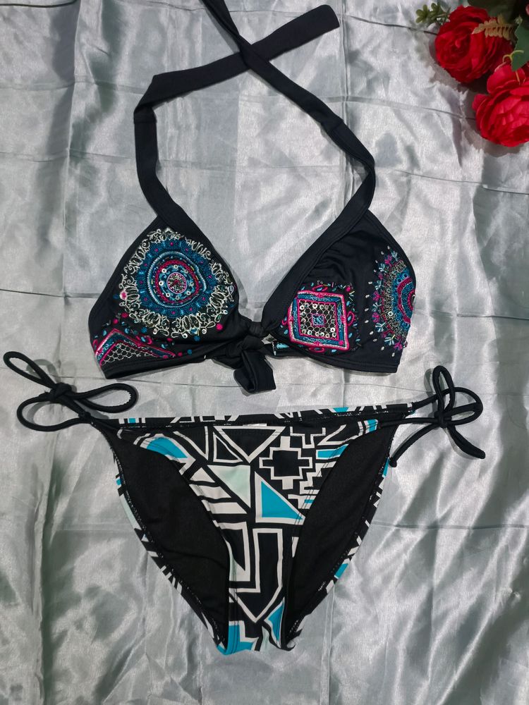 Forever2 Bikini 👙 Set With Hand Work