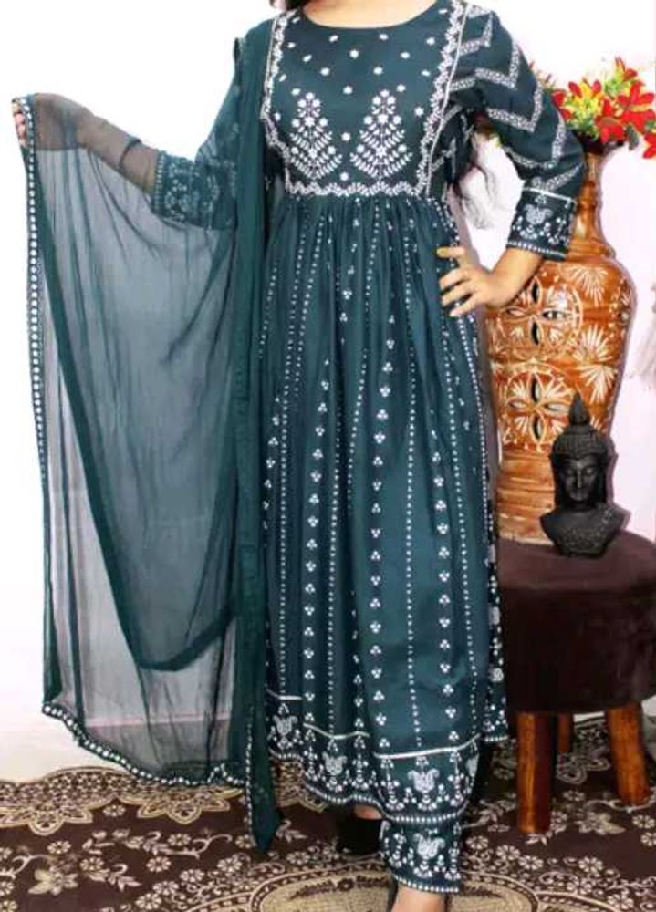 Kurti Pant And Dupatta