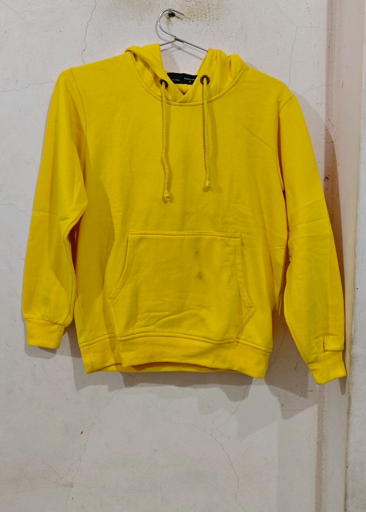 Yellow Hoodie (Made In Turkey)