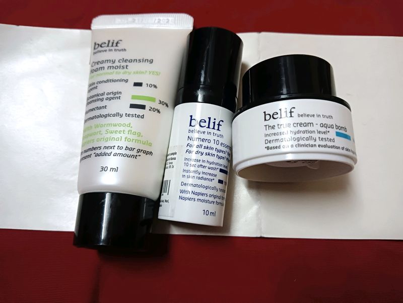 Belif Skincare Kit 3 Items