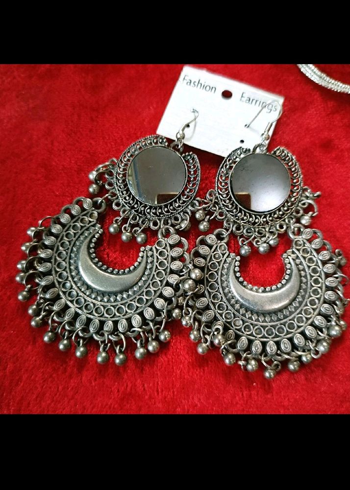 Oxidised Earrings