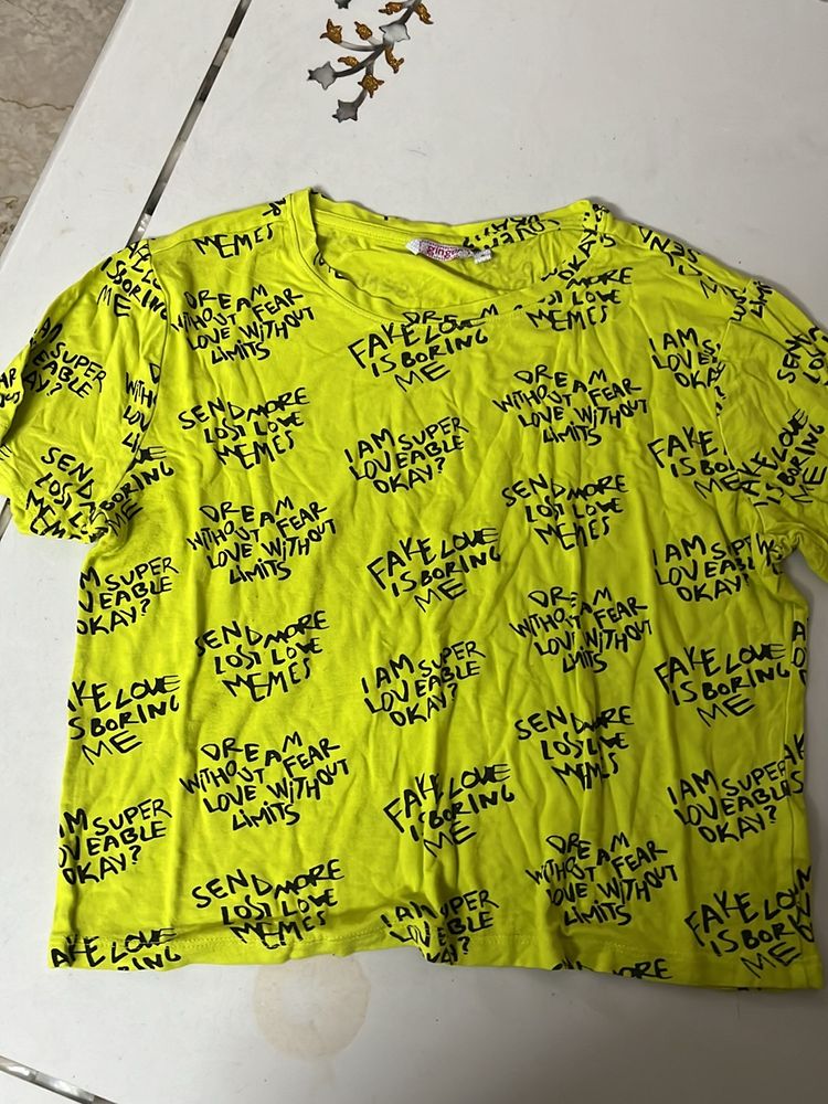 Lime Green Top Ginger Brand