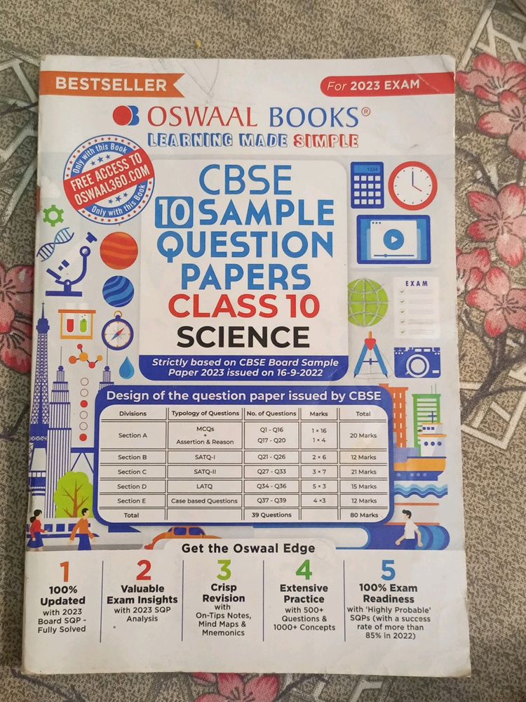 Class 10th Sample Question Paper Of Science