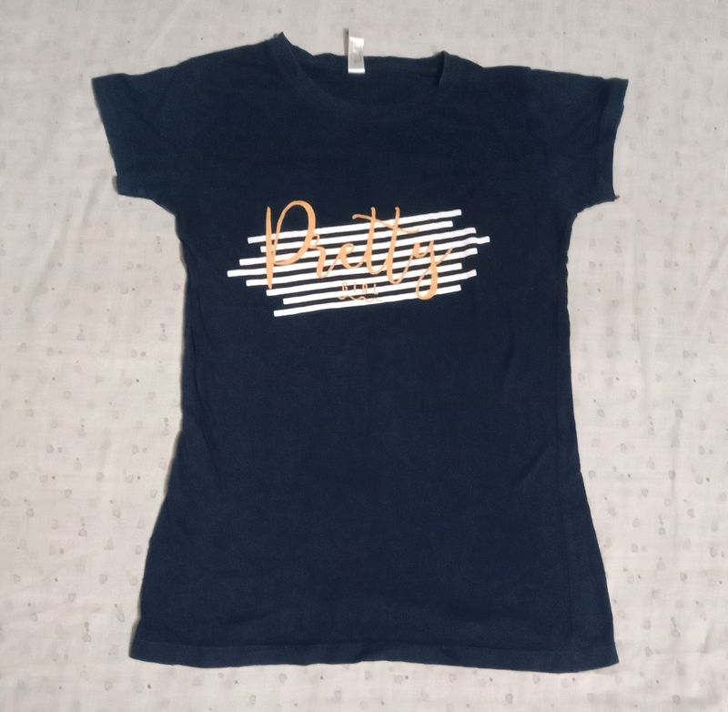 Blue T-Shirt For woman