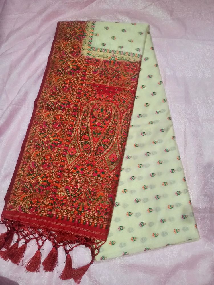 *Price Drop*Pashmina Silk Saree