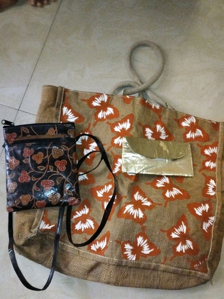 Sling Bag + Shopping Ba