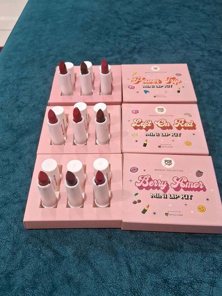 Myglamm Mini Lip Kit Combo Of 3 Boxes