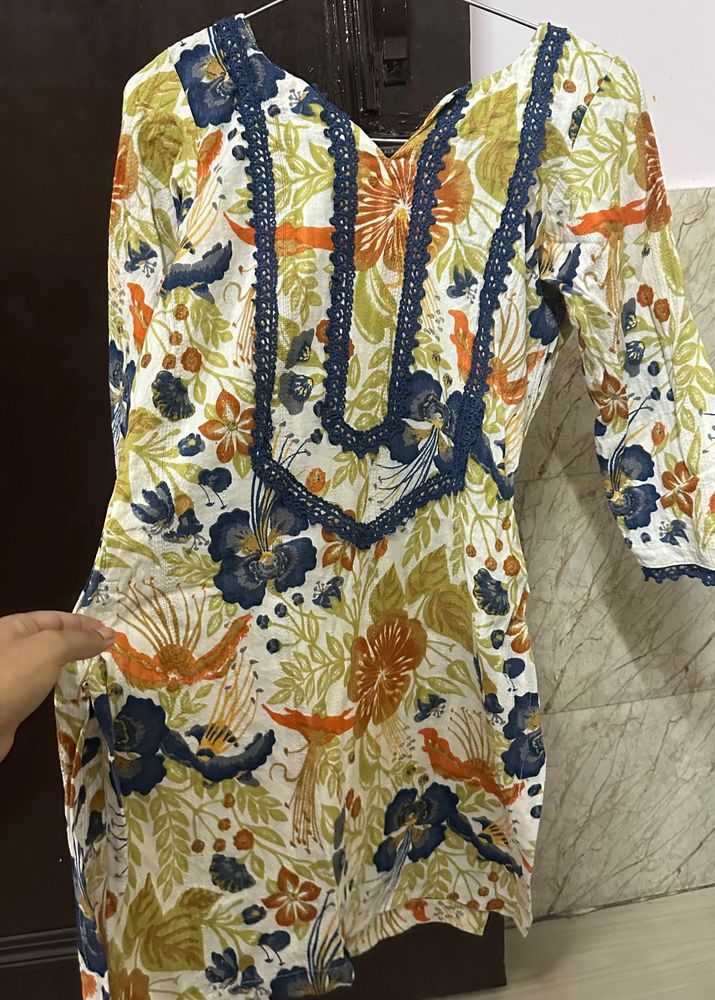 Printed Straight Salwar Suit