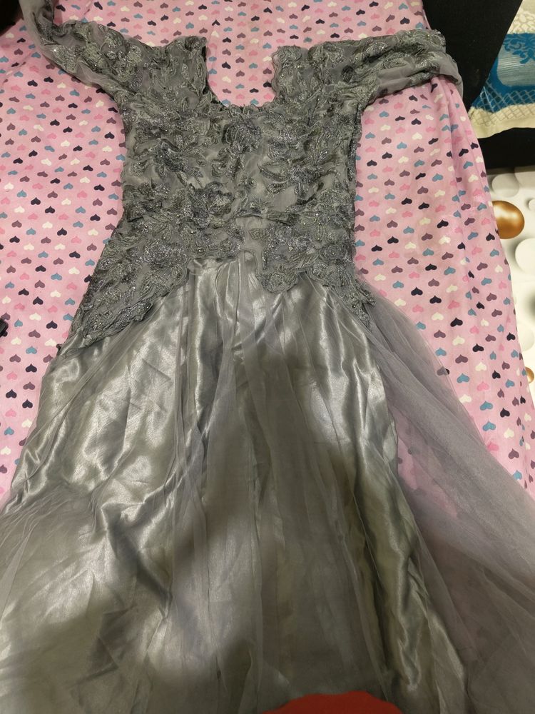 Soft Net Cute Gown