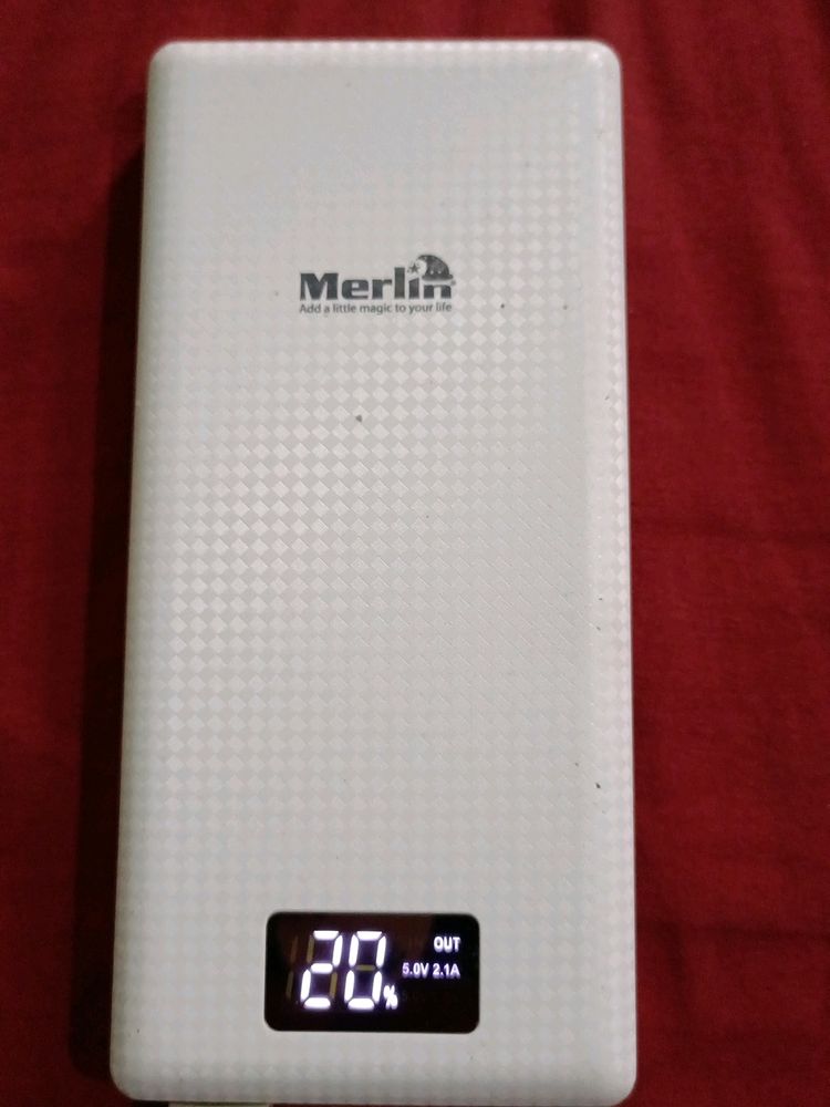 Merlin 20000-mAh Power Bank 20kmAh