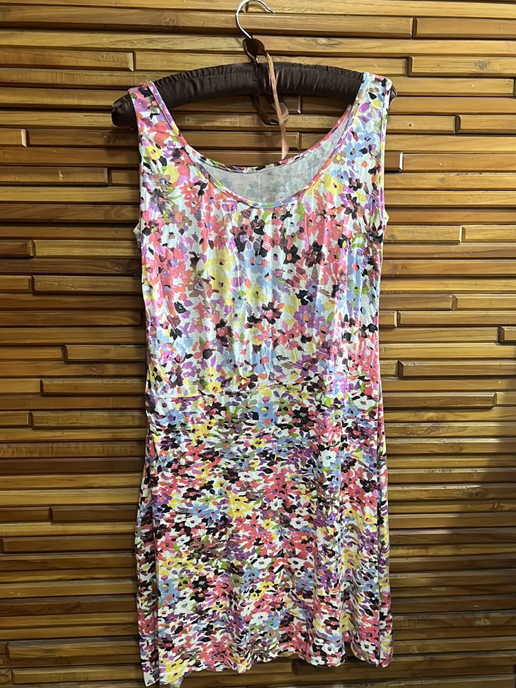 Multi Coloured Very Pretty Casual Dress