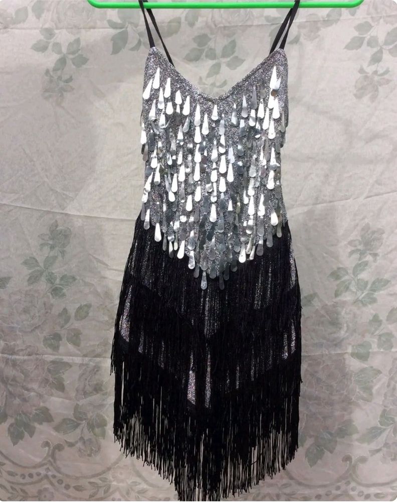 SEXY FRINGE DRESS