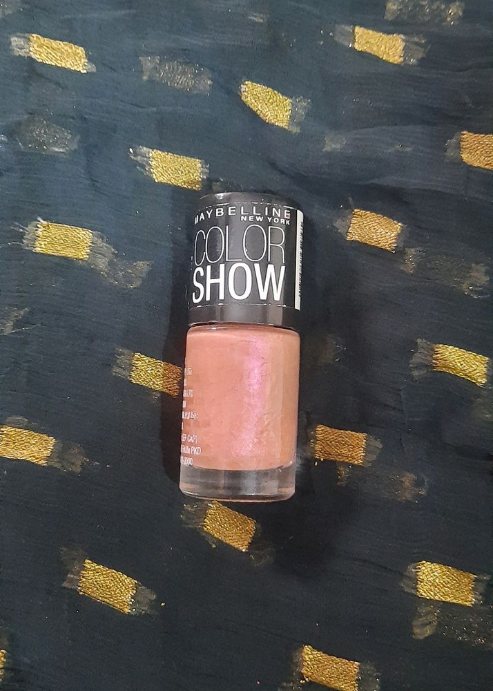 Maybelline Chrome Pink Nail Paint