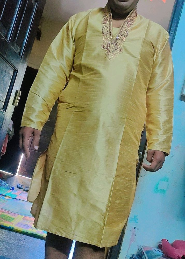 Embroidered Kurta Pajama