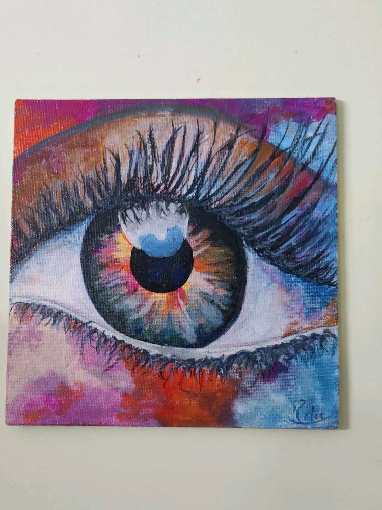 Beautiful Eye Canvas