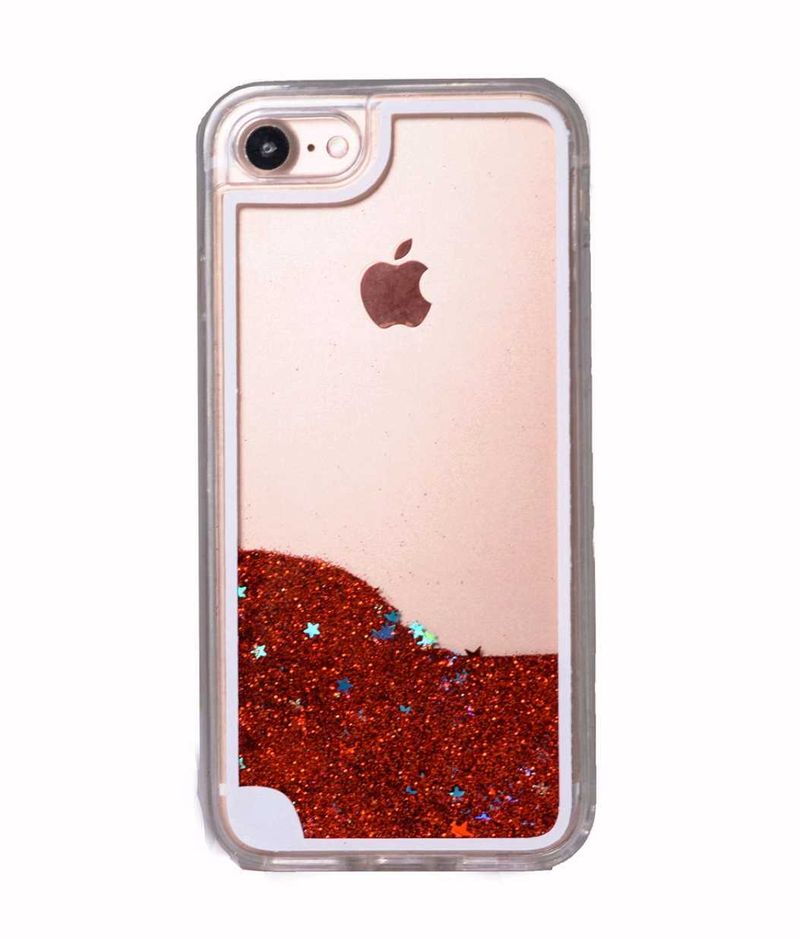 Plastic Liquid Glitter Mobile Cover