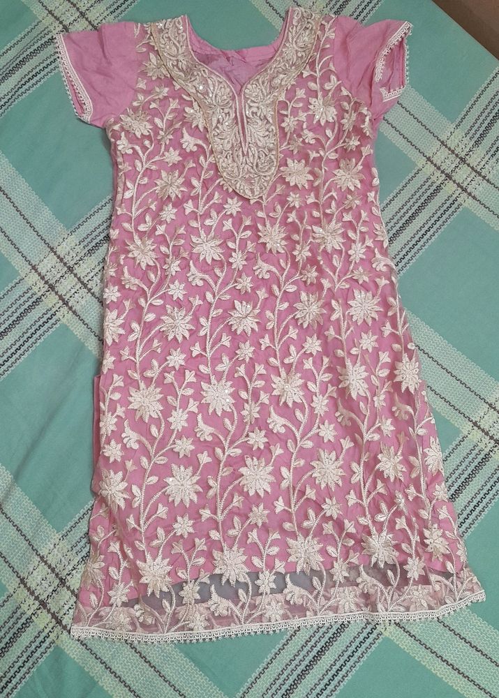 Pink Festive Kurti