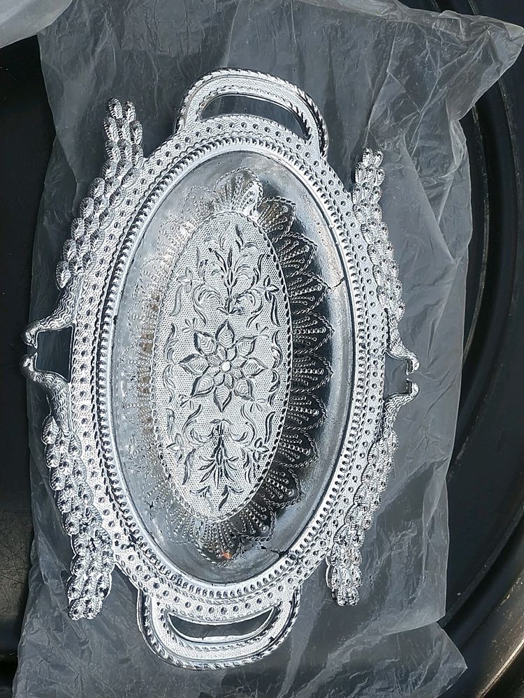 Silver Decoration Plates