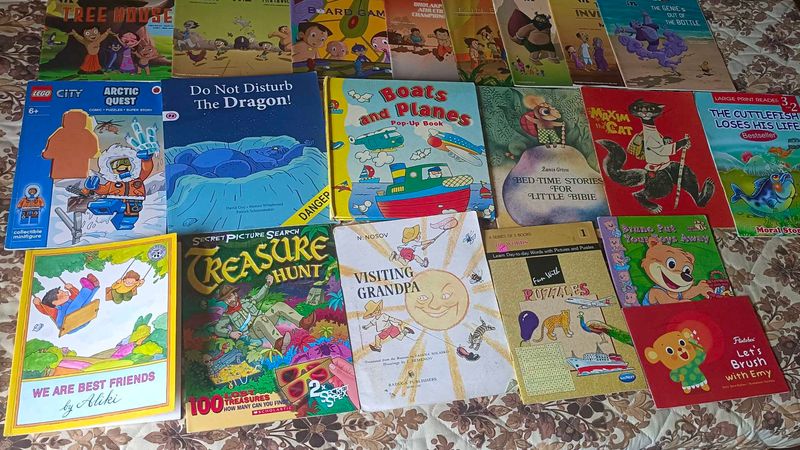 Set Of 20 Story Books For Kids At Just 650/-