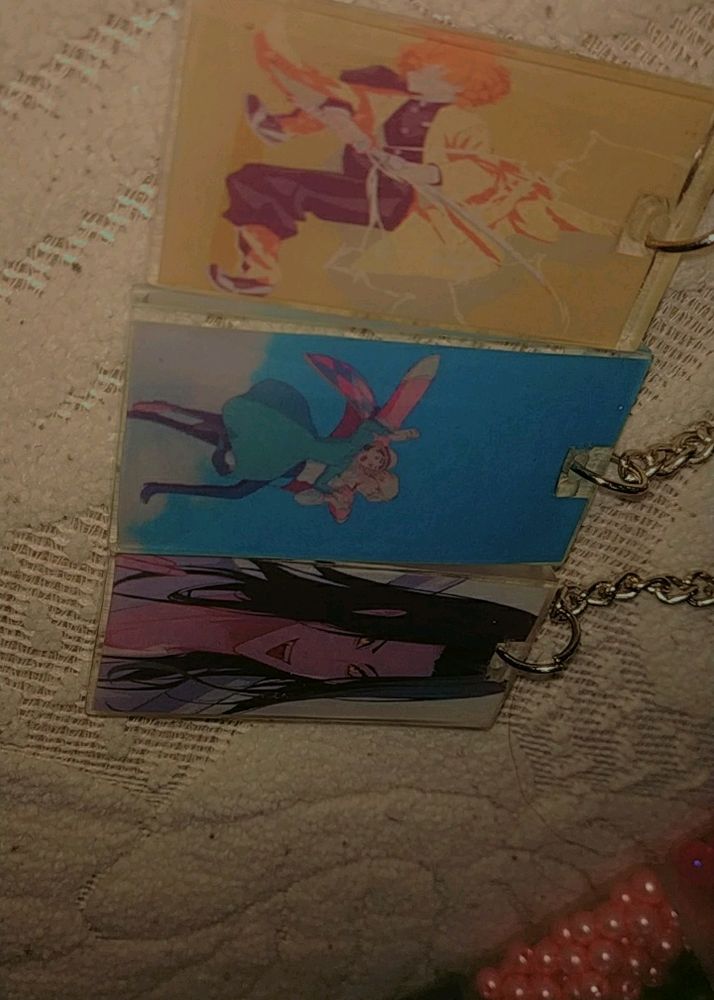 Anime Keychains ( Choose Any Two ! )