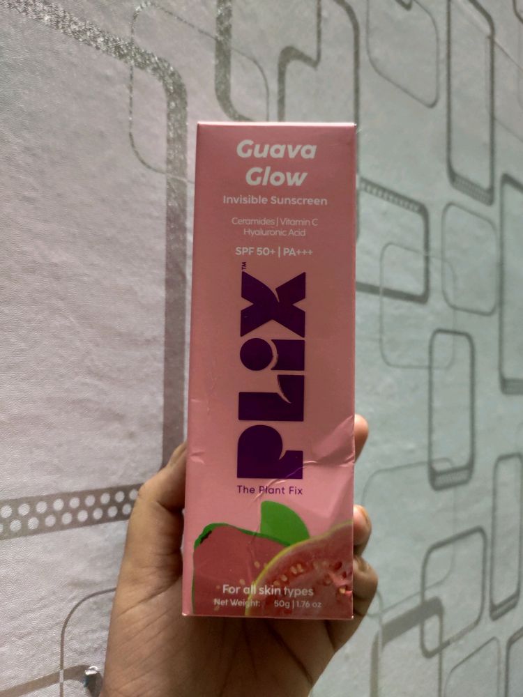 Plix Guava Glow Sunscreen