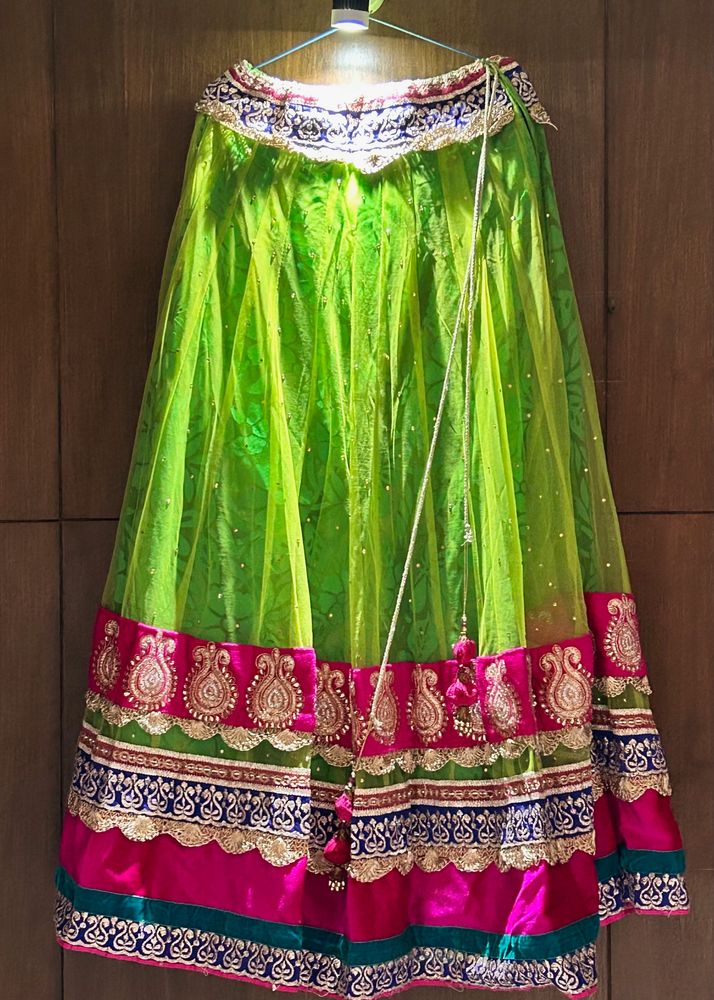 Lehenga And Drape