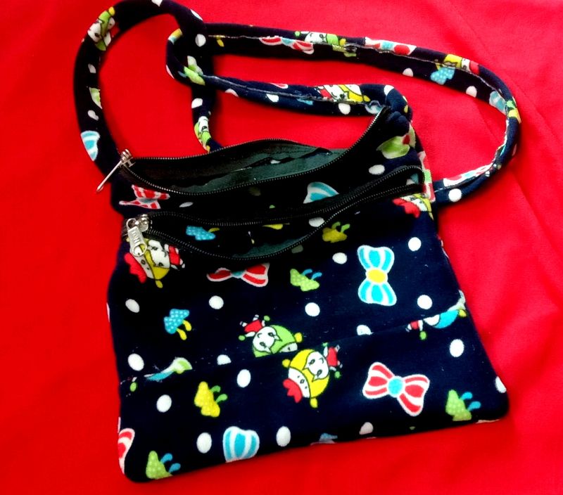 Cloth Bag, Washable,Two Zip.