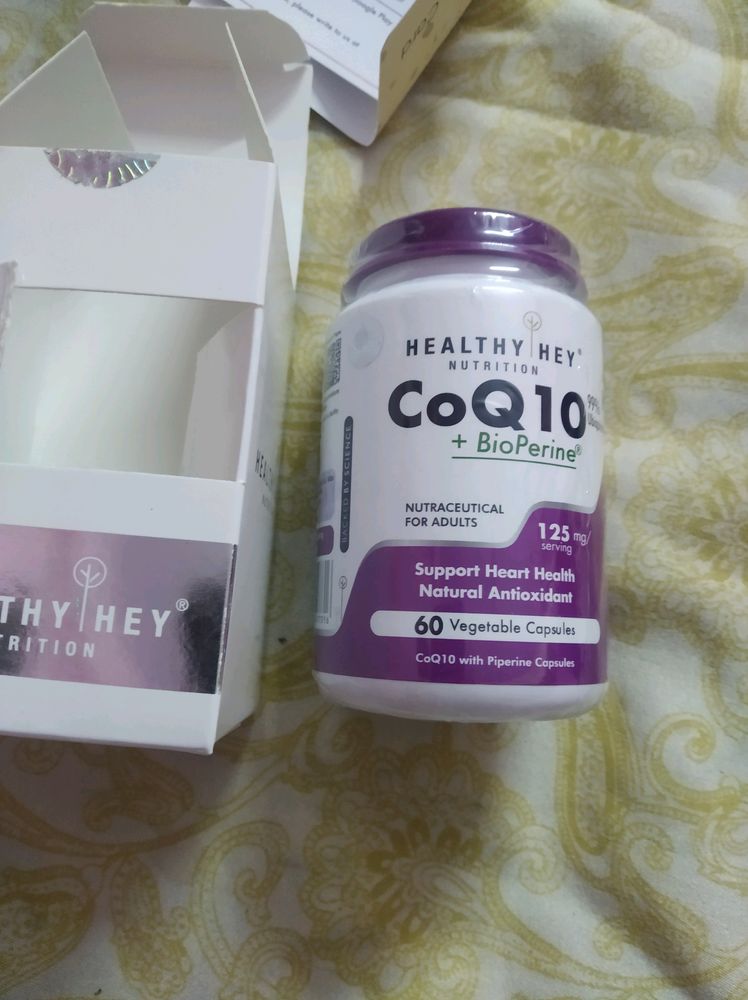 Nutraceutical For ADULTS CoQ10 +Bio Perine 60pils