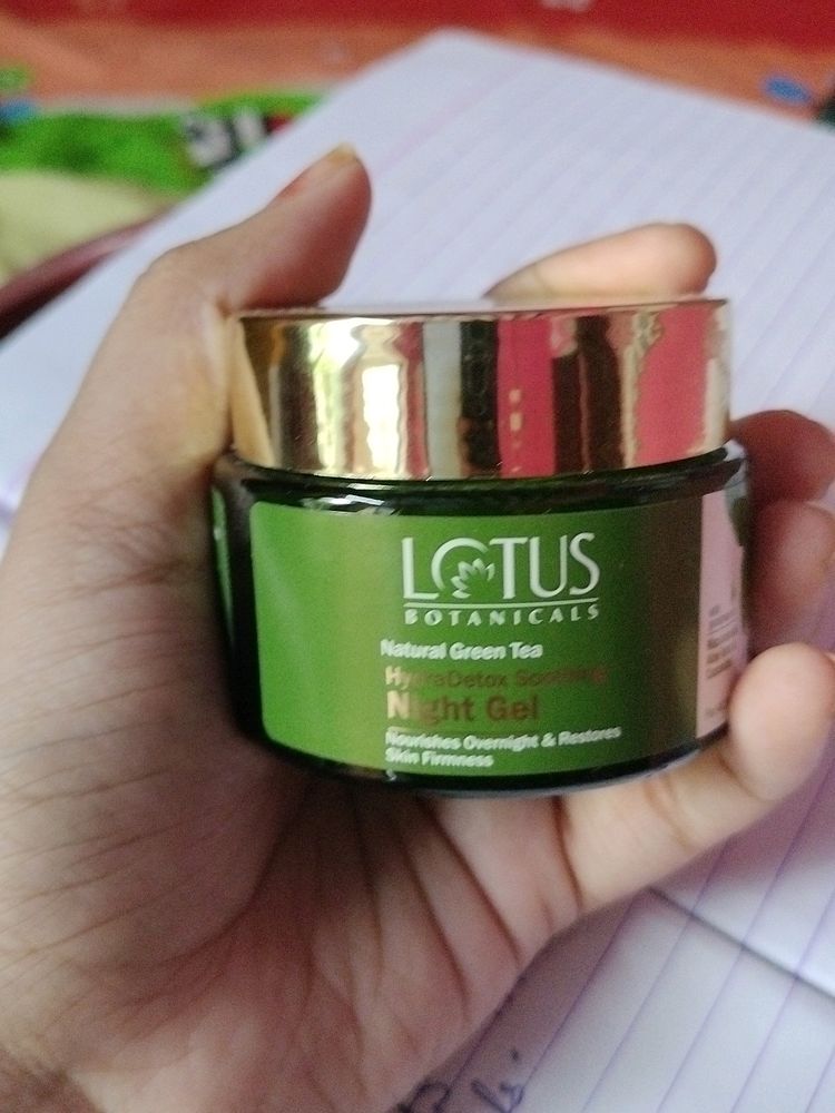 Lotus Gel Night Cream