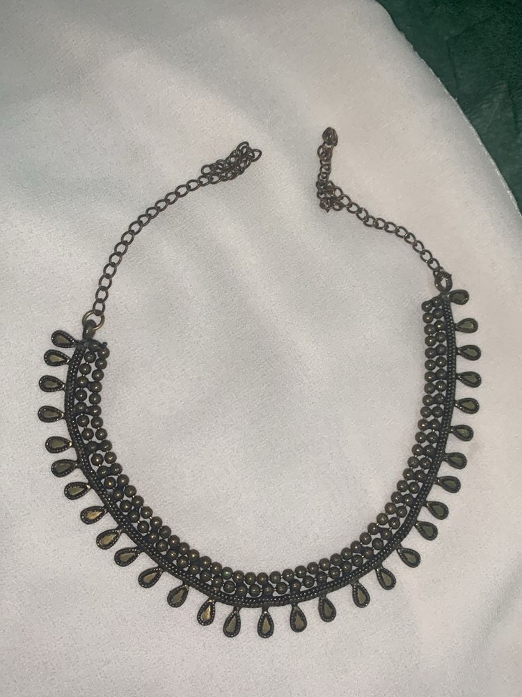 Oxidised Necklace